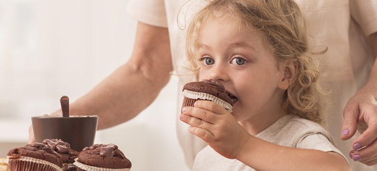 Chocolates can make your kid smile but can leave the tooth fragile!